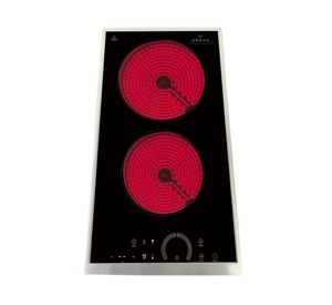 Encimera Vitro UT-VCT Inox 2 quemadores
