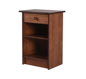 Velador 1 cajón Dublín caramelo Cic