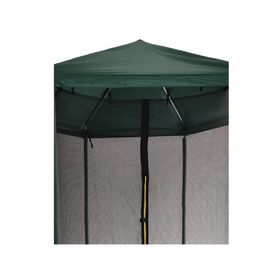 Cama elástica techo 12 pies verde