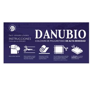 Colchón comprimido 1 plaza x 190 cm Danubio Celta