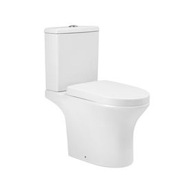 WC Two Piece a muro 18 cm New Atos blanco