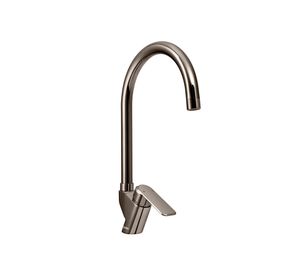 Monomando lavaplatos vertical Marsella negro onyx Stretto