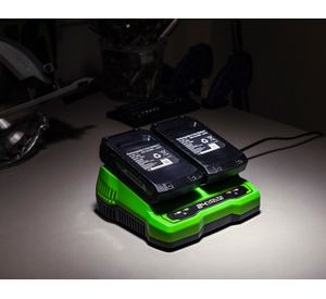 Cargador de batería Dual 4 Ah