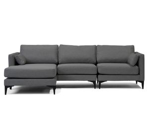 Sofá seccional Milano grafito