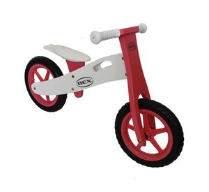 Bicicleta aprendizaje café rosado Bex