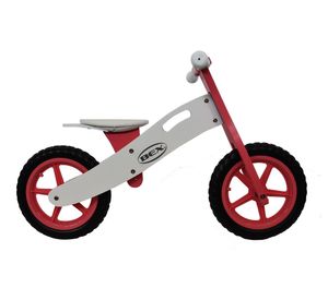 Bicicleta aprendizaje café rosado Bex