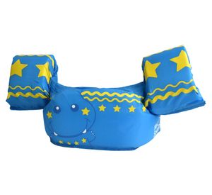 Flotador hipopótamo azul Gamepower