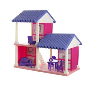 Casa de juego morado 13 accesorios American Plastic