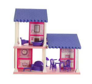 Casa de juego morado 13 accesorios American Plastic