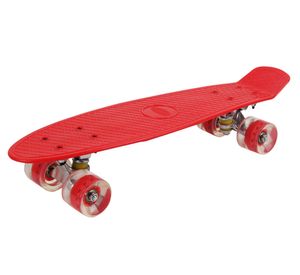 Tabla skate 56 cm Penny rojo Bex