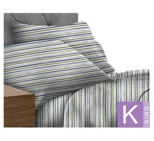 Juego sábanas king 144H Khaled Illusions