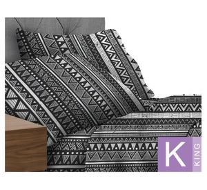 Juego sábanas king 144H Ali Illusions