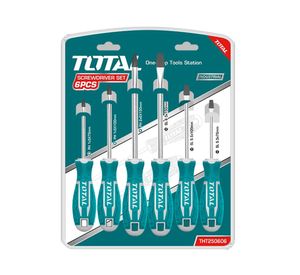 Juego destornilladores 6 piezas THT250606 Total.