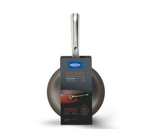 Sartén 28 cm Curry cobre Brinox.