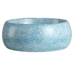 Lavamano sobreponer 40 cm loza azul