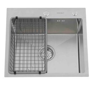 Lavaplato 46 cm sobreponer gris