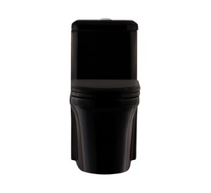 WC one piece piso 30 cm Botón Dual SD1001-300N negro