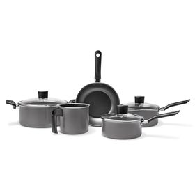 Batería de cocina 8 piezas garlic gris