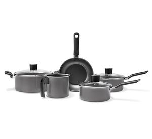 Batería de cocina 8 piezas garlic gris