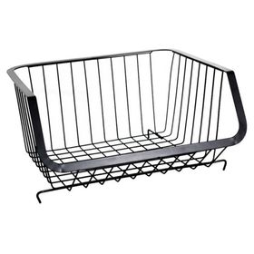 Carro organizador con ruedas 4 niveles BDX856 negro