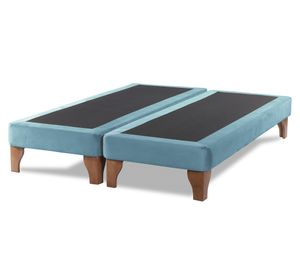 Base cama europea 2 plazas base dividida Zen turquesa