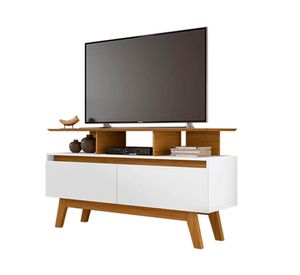 Rack TV 50'' Rubí blanco/canela