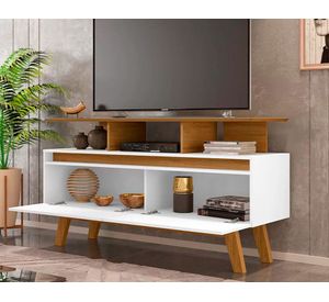 Rack TV 50'' Rubí blanco/canela