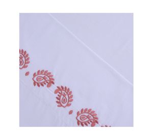 Juego de sábanas 2 plazas 180 hilos Flor