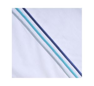 Juego de sábanas 1.5 plazas 144H Line azul blanco