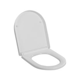 Asiento WC cierre suave Atos antibacterial blanco