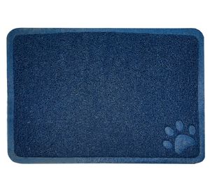 Limpiapiés Animal Mat azul 40x60 cm