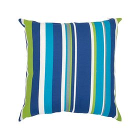 Cojín decorativo 43x43 cm Líneas azul