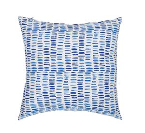 Cojín decorativo 43x43 cm Mosaico azul