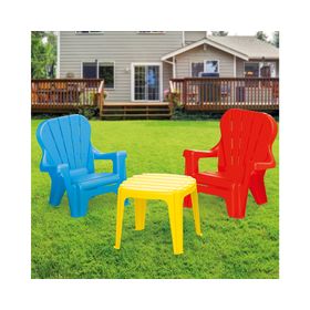 Set mesa + 2 sillas plástico