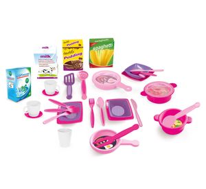 Set de cocina sonido rosado