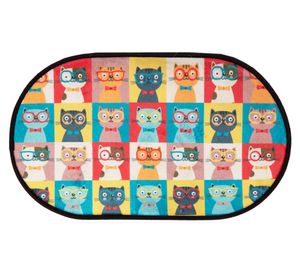 Limpiapiés reversible 35x60 cm Pets Design multicolor