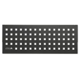 Repisa rectangular 30x11.5 cm negro mate Cuadrado