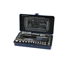 Juego de llaves y tubos 33 piezas