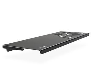 Repisa rectangular 30x11.5 cm negro mate Abstracto