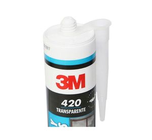 Silicona acética 300 ml 420 transparente 3M