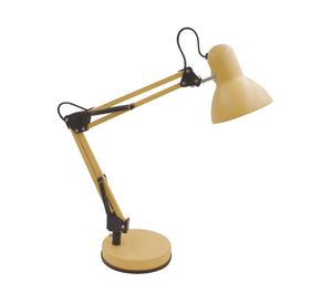 Lámpara escritorio 1L E27 Valencia ocre