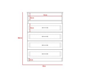 Clóset + cómoda TV 32'' + velador multifuncional wengue TuHome