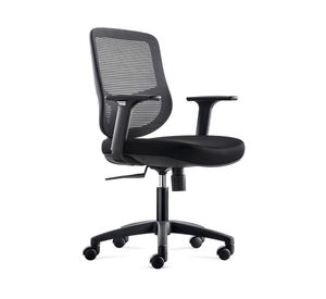 Silla oficina Operativa Leaf negro Form Office