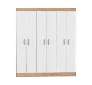 Clóset 6 puertas Laredo olmo blanco