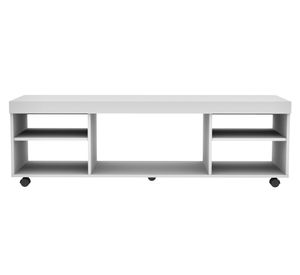 Rack TV 60" Luco blanco claro