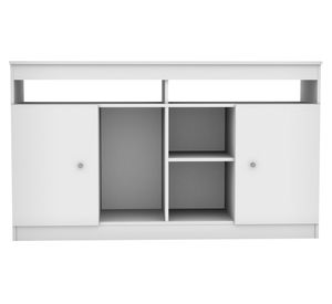 Rack TV 60" Murillo blanco claro