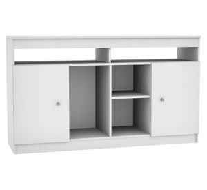 Rack TV 60" Murillo blanco claro