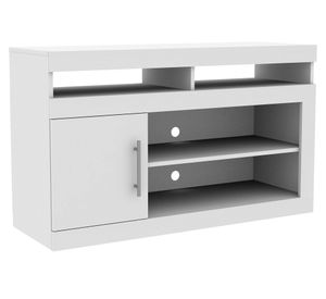 Rack TV 43" Ganges blanco claro