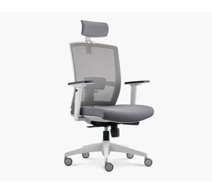 Silla de escritorio Taylor gris claro