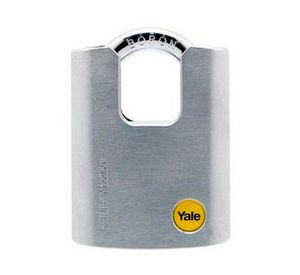 Candado anticorte alta seguridad interior/exterior bronce 50mm Y122 Yale